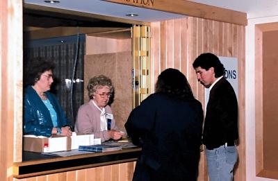1984 Registration Desk