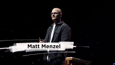 Video thumbnail for Matt Menzel speaks at the Friday morning general session