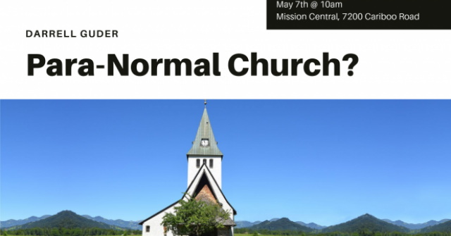 Paranormal Church Darrell Guder